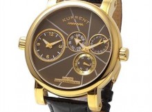 KURRENT Stainless Steel Dual Time Watch (Brand New), Reatil $545
