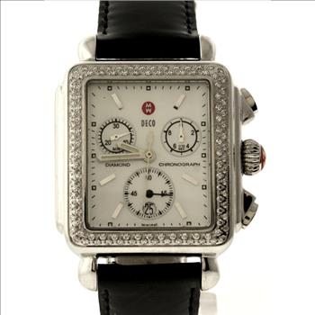 MICHELE Deco Diamond Watch