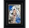 Marta Wiley: "Buddha" Framed Mixed Media, Hand Signed and Thumb Printed, with Certificate of Authenticity, Listed at $500