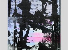 Rodgers: "Al Capone" One-of-a-Kind Hand-Pulled Silkscreen and Acrylic Painting on Canvas, Hand Signed with Certificate, Listed at $3,500