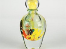 Sunny Disposition: Original Hand-Blown Glass Sculpture by Jean Claude Novaro, Hand Signed with Certificate, Listed at $950