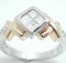 14K White Gold 0.75ctw Invizible Set Princess Cut Diamond Engagement Anniversary Ring, Retail $1,900