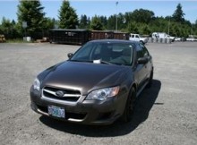2009 Subaru Legacy 2.5i AWD, Valued at $13,085