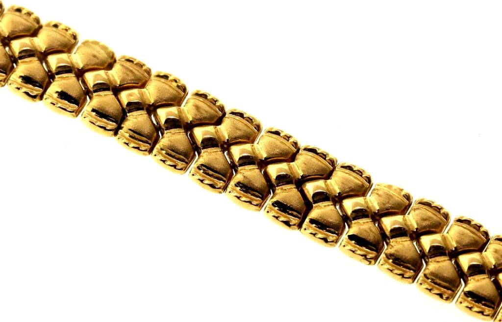 11.5 Gram 14kt Yellow Hollow Gold Bracelet