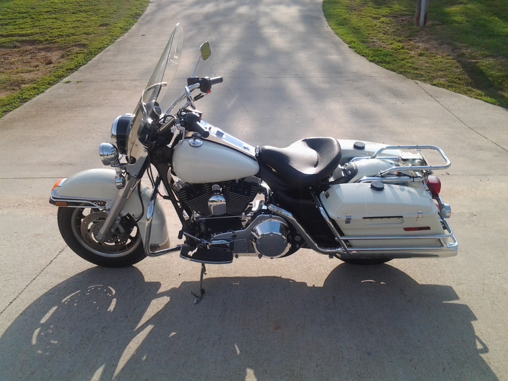 2005 Harley Davidson FLHPI Road King Police, Valued at $10,375