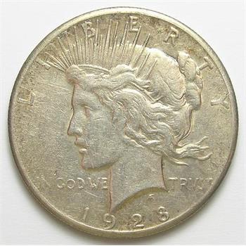 Key Date 1928 Silver Peace Dollar - Only 360,649 Minted