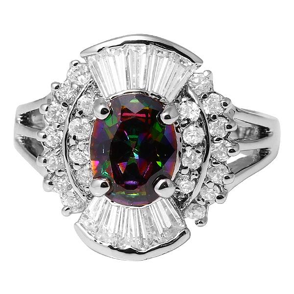 New 925 Sterling Silver CZ Ring
