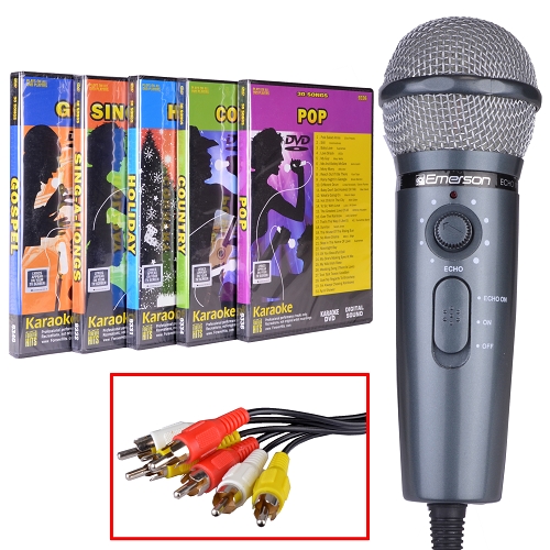 Plug 'N' Play Karaoke Microphone with 150 Songs (Brand New)