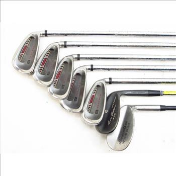 WS Golf Bag and Golf Clubs, 7 Pieces