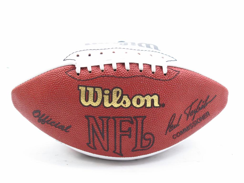 2002 Cleveland Browns Signed Wilson Football, 12 Signatures