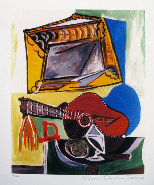 Pablo Picasso STILL LIFE WITH GUITAR Estate Signed Limited Ed. Giclee