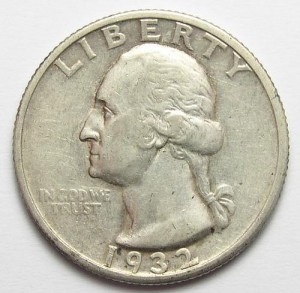 Key Date, Better Grade 1932-S Silver Washington Quarter, Only 408,000 Minted (Tough to Find)