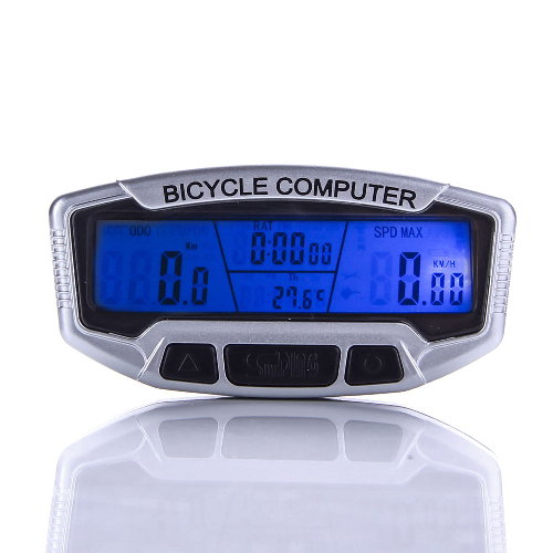 LCD Bicycle Computer Odometer Speedometer Velometer with Backlight (Brand New)