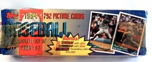 1994 Topps Baseball Complete Factory Set, 792 Cards