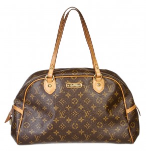 Authentic Louis Vuitton Montorgueil Brown Monogram Handbag