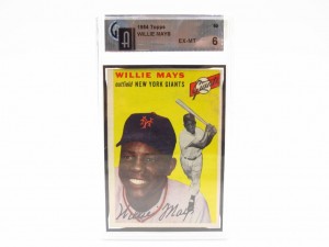 Graded 1954 Willie Mays Baseball Card