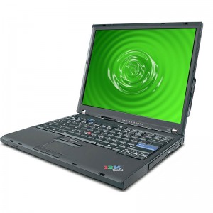 IBM ThinkPad T60 1.8Ghz 2GB 60GB DVD Win 7 Home Premium Laptop