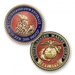 Marine Veteran Commemorative Coin