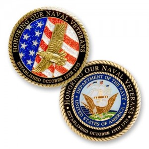 Navy Veteran Commemorative Coin
