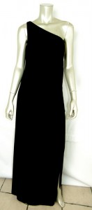 Cachet Ind. Inc. New Beaded, One Shoulder Long Evening Dress Size 14 Retail $179