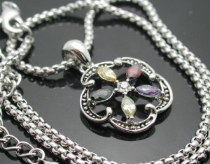 Designer Inspired Beautiful Multicolor Stone Necklace