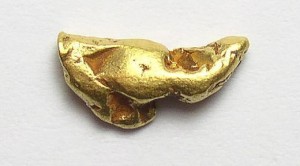 Genuine Alaskan Gold Nugget - Approximately 0.84 Grams