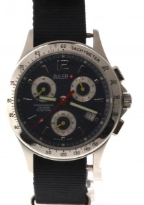 BULER Swiss Quartz Chronograph Watch