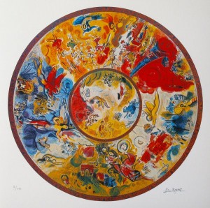 Marc Chagall PARIS OPERA CEILING Limited Ed. Giclée List Price $485