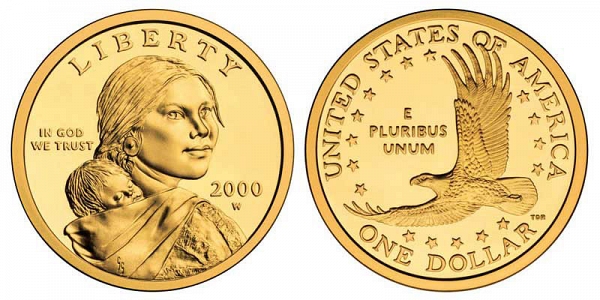 sacagawea golden dollar